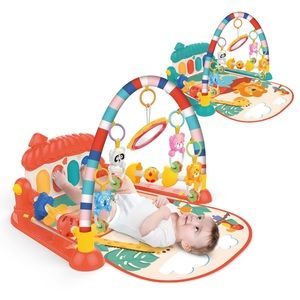 Baby musical activity gym play mat